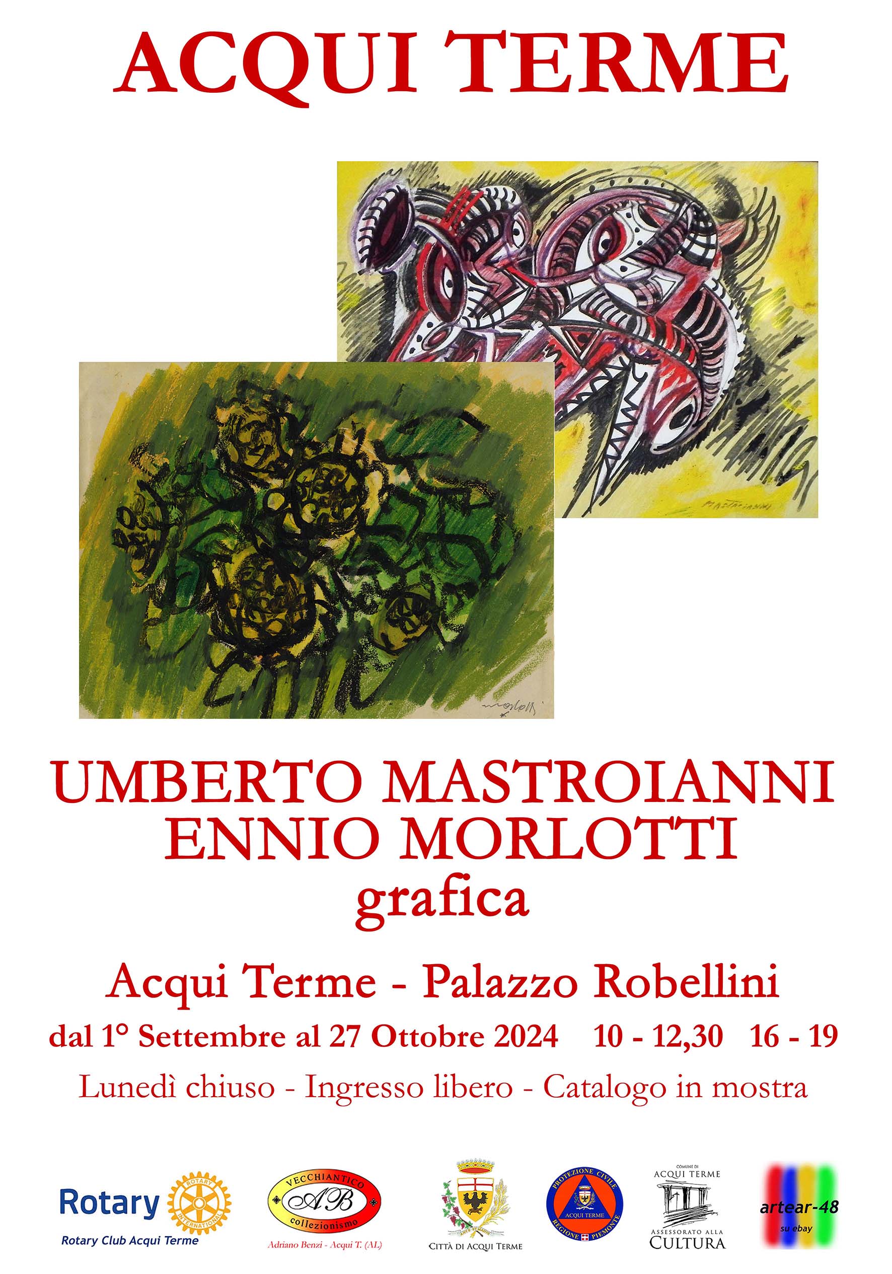 “UMBERTO MASTROIANNI - ENNIO MORLOTTI - GRAFICA” 2 